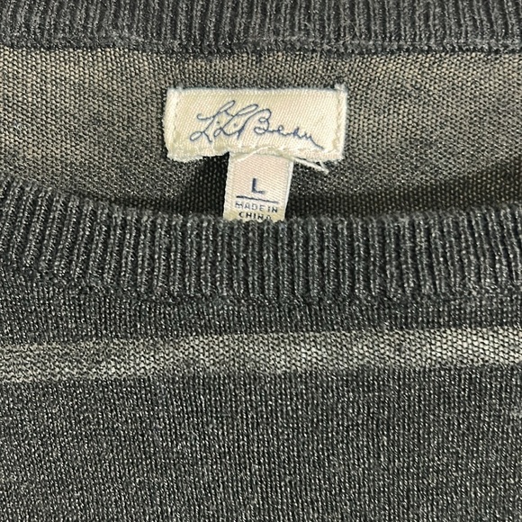 L.L. Bean Black Long Sleeve Top - Picture 2 of 5